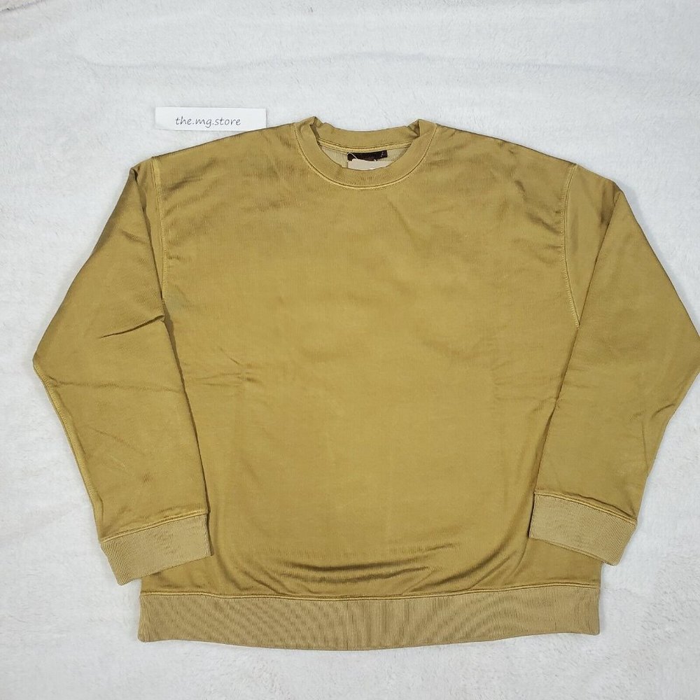 Yeezy Season 3 Crewneck Oversized Sweatshirt KW3M207-108 Military Dust XS $325 - Picture 3 of 9